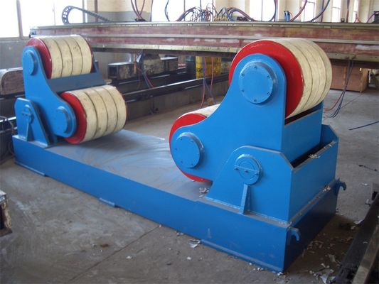 qualità  Stepless 20T Tank Rotators VFD Manual Travel Bogie Pipe Rotator fabbrica
