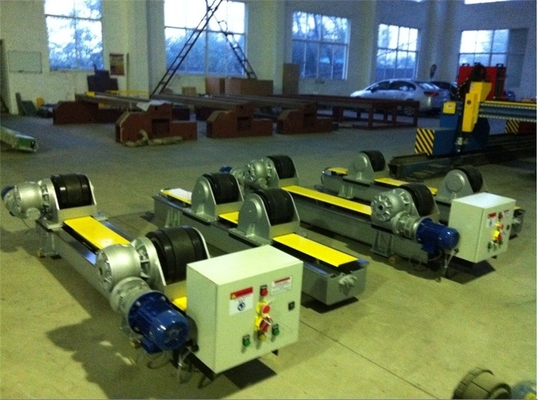 Rotatore di saldatura rotatorio della madrevite di industria 40T con i rulli dell'unità di elaborazione